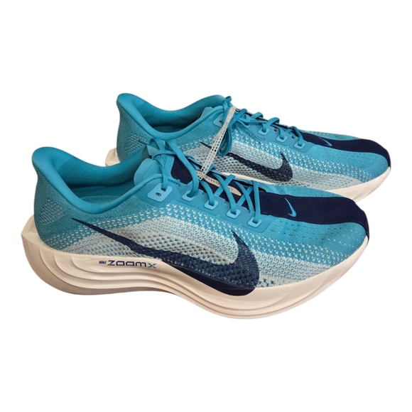 Nike ZoomX Running Shoes Blue Lightweight Performance Sneakers Size US14